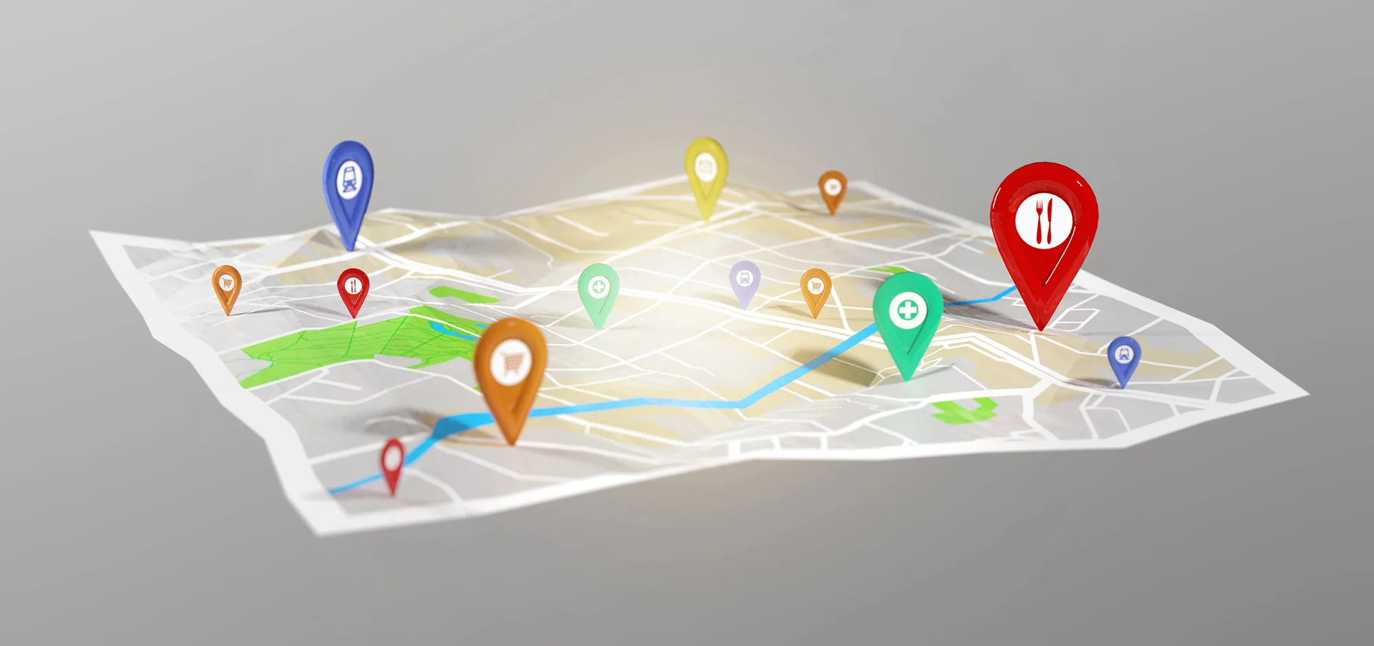 Regional targeting map